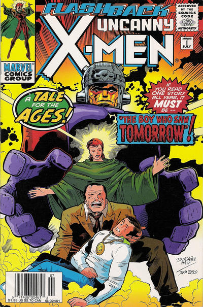 Cover for The Uncanny X-Men (Marvel, 1981 series) #-1 [Newsstand]
