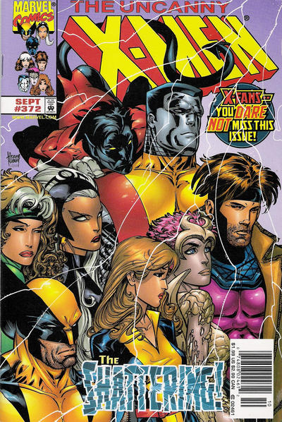 Cover for The Uncanny X-Men (Marvel, 1981 series) #372 [Newsstand]