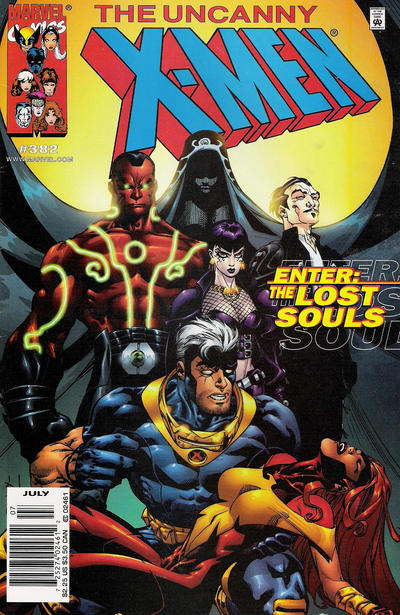 Cover for The Uncanny X-Men (Marvel, 1981 series) #382 [Newsstand]