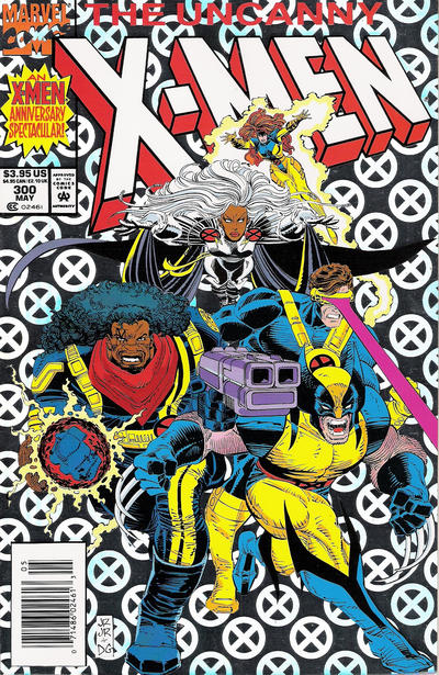 Cover for The Uncanny X-Men (Marvel, 1981 series) #300 [Newsstand]