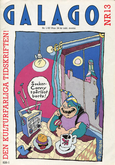 Cover for Galago (Atlantic Förlags AB; Tago, 1980 series) #13