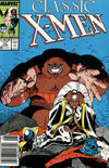 Cover for Classic X-Men (Marvel, 1986 series) #10 [Newsstand]
