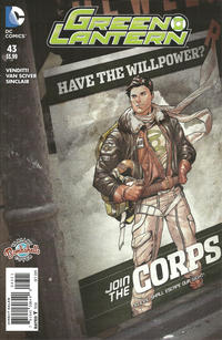 Cover Thumbnail for Green Lantern (DC, 2011 series) #43 [Emanuela Lupacchino DC Bombshells Cover]
