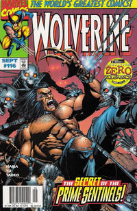 Cover Thumbnail for Wolverine (Marvel, 1988 series) #116 [Newsstand]