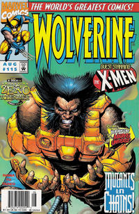 Cover Thumbnail for Wolverine (Marvel, 1988 series) #115 [Newsstand]