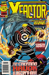 Cover Thumbnail for X-Factor (Marvel, 1986 series) #125 [Newsstand]
