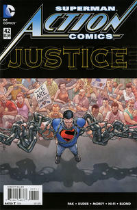 Cover Thumbnail for Action Comics (DC, 2011 series) #42 [Direct Sales]
