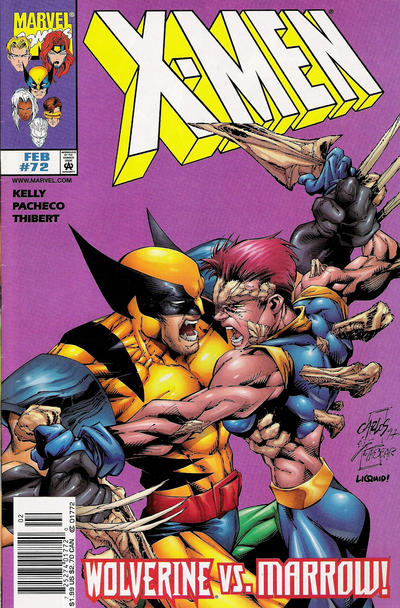 Cover for X-Men (Marvel, 1991 series) #72 [Newsstand]