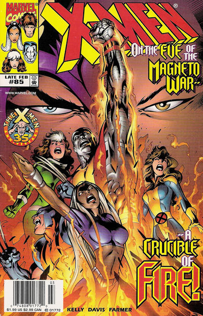 Cover for X-Men (Marvel, 1991 series) #85 [Newsstand]