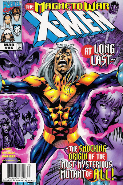 Cover for X-Men (Marvel, 1991 series) #86 [Newsstand]