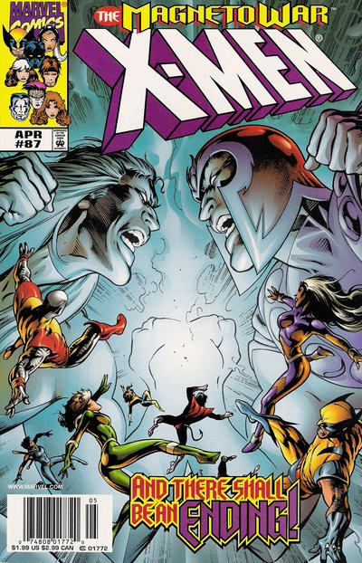 Cover for X-Men (Marvel, 1991 series) #87 [Newsstand]