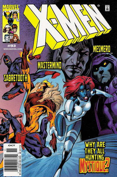 Cover for X-Men (Marvel, 1991 series) #93 [Newsstand]