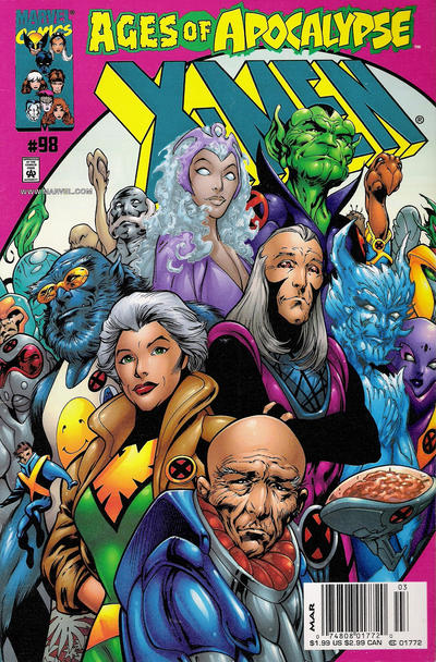 Cover for X-Men (Marvel, 1991 series) #98 [Newsstand]