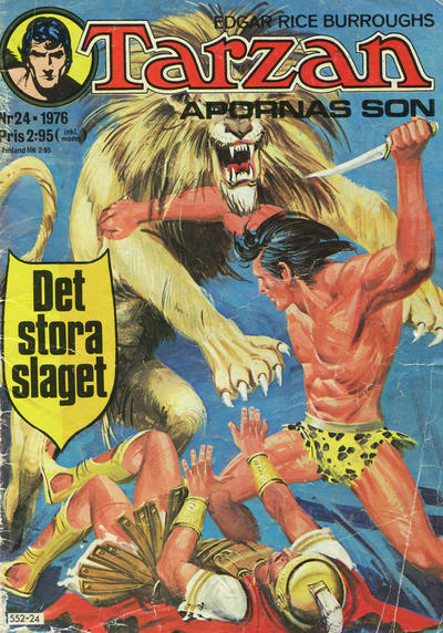 Cover for Tarzan (Semic, 1976 series) #24/1976