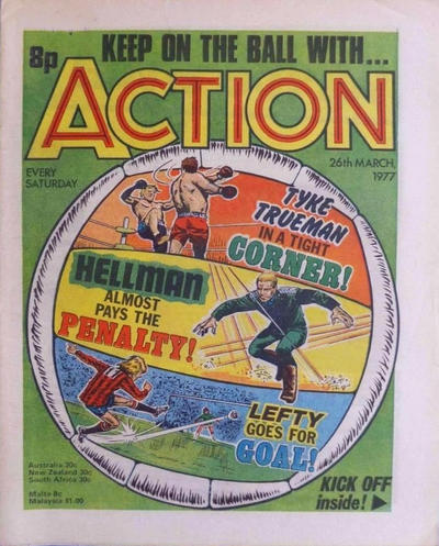 Cover for Action (IPC, 1976 series) #26 March 1977 [54]