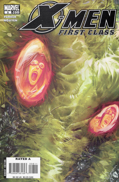 Cover for X-Men: First Class (Marvel, 2007 series) #8 [Direct Edition]