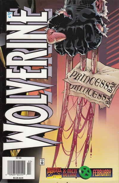 Cover for Wolverine (Marvel, 1988 series) #98 [Australian]