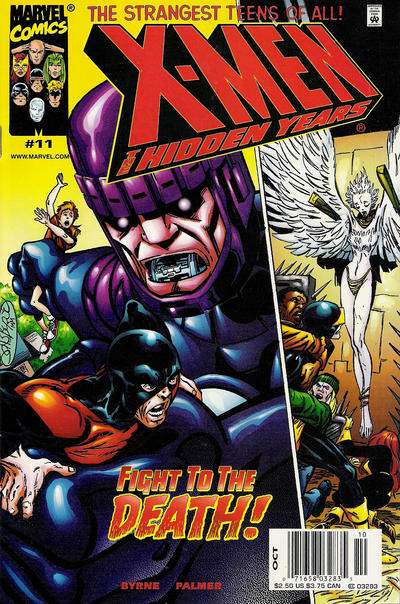 Cover for X-Men The Hidden Years (Marvel, 1999 series) #11 [Newsstand]