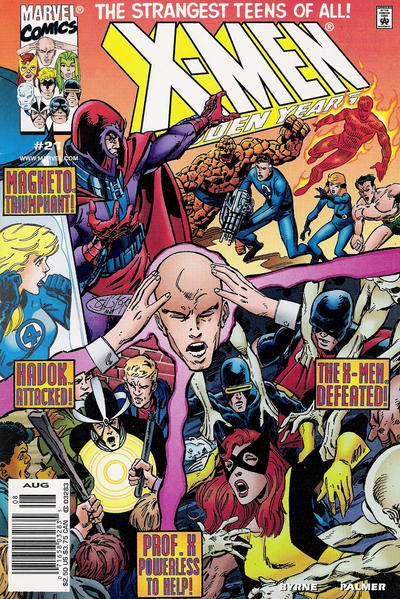 Cover for X-Men The Hidden Years (Marvel, 1999 series) #21 [Newsstand]