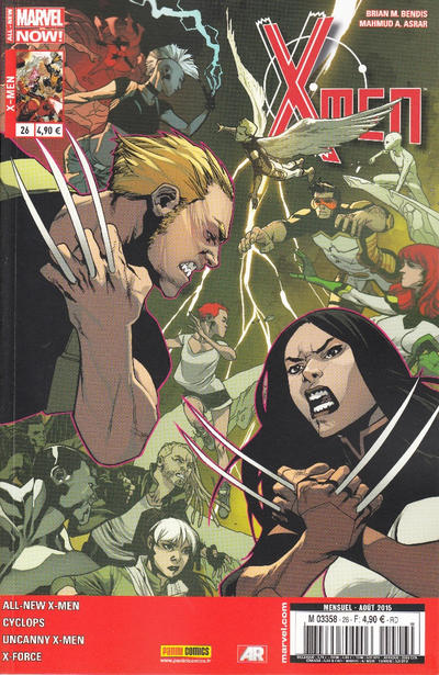 Cover for X-Men (Panini France, 2013 series) #26