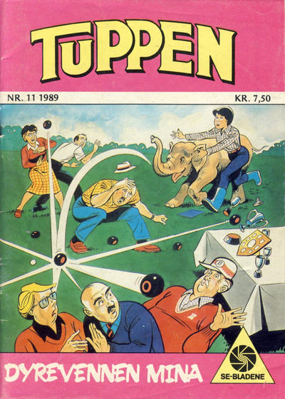 Cover for Tuppen (Serieforlaget / Se-Bladene / Stabenfeldt, 1969 series) #11/1989