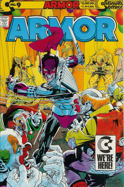 Cover for Armor (Continuity, 1985 series) #9 [Direct]