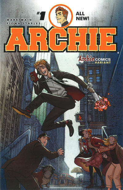 Cover for Archie (Archie, 2015 series) #1 [Cover M - Moritat]