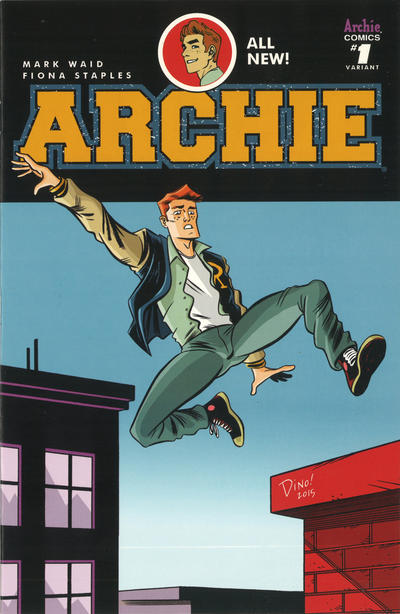 Cover for Archie (Archie, 2015 series) #1 [Cover K - Dean Haspiel]