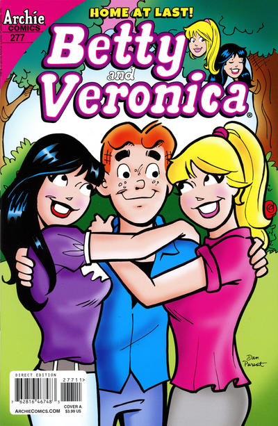 Cover for Betty and Veronica (Archie, 1987 series) #277 [Dan Parent Regular Cover]