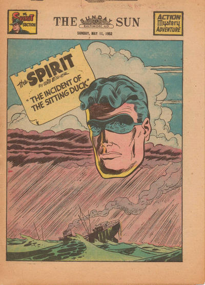 Cover for The Spirit (Register and Tribune Syndicate, 1940 series) #5/11/1952