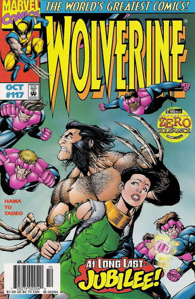 Cover for Wolverine (Marvel, 1988 series) #117 [Newsstand]