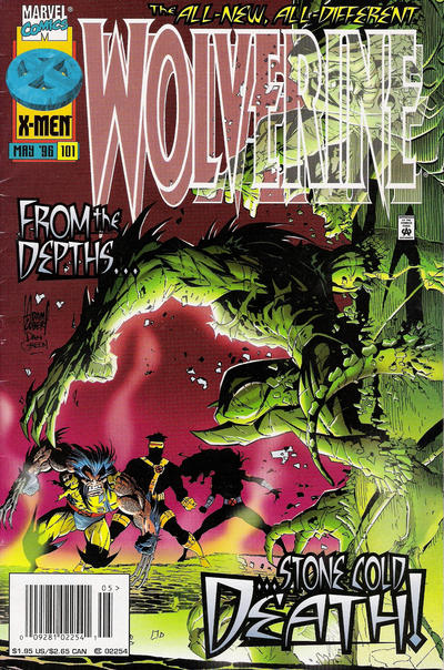 Cover for Wolverine (Marvel, 1988 series) #101 [Newsstand]