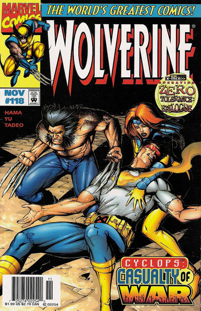 Cover for Wolverine (Marvel, 1988 series) #118 [Newsstand]