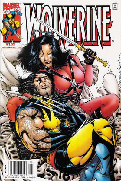 Cover for Wolverine (Marvel, 1988 series) #153 [Newsstand]