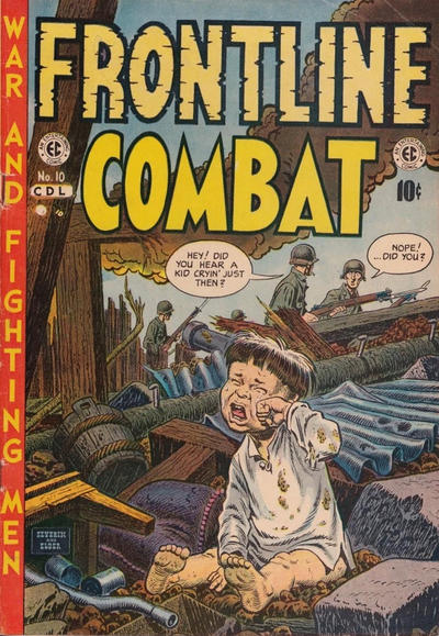 Cover for Frontline Combat (Superior, 1951 series) #10