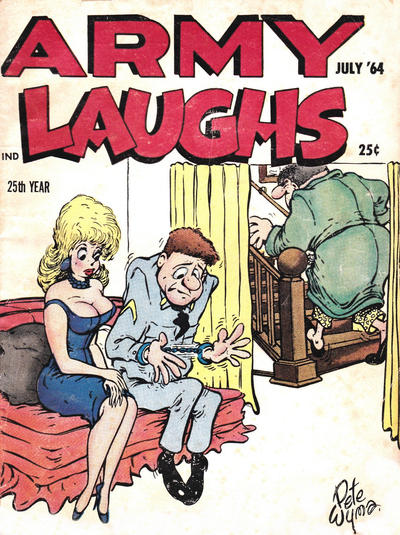 Cover for Army Laughs (Prize, 1951 series) #v16#1