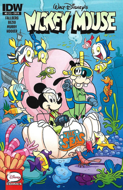 Cover for Mickey Mouse (IDW, 2015 series) #3 / 312 [Retailer Incentive Variant]