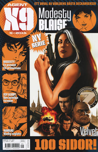 Cover for Agent X9 (Egmont, 1997 series) #9/2015