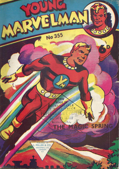Cover for Young Marvelman (L. Miller & Son, 1954 series) #355