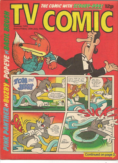Cover for TV Comic (Polystyle Publications, 1951 series) #1492