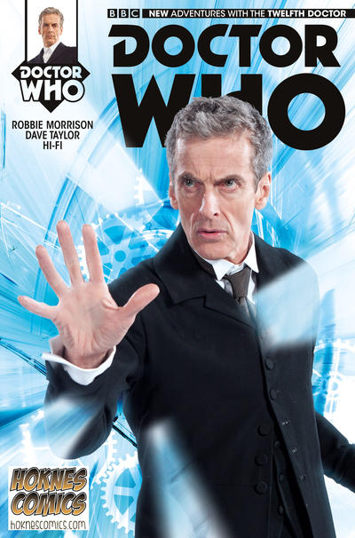 Cover for Doctor Who: The Twelfth Doctor (Titan, 2014 series) #1 [Hoknes Comics Variant Cover]