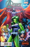 Cover Thumbnail for A-Force (2015 series) #1 [Hastings Exclusive Shane Davis Variant]