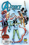 Cover Thumbnail for A-Force (2015 series) #1 [Midtown Comics Exclusive Sara Pichelli Variant]