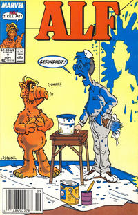 Cover Thumbnail for ALF (Marvel, 1988 series) #7 [Newsstand]
