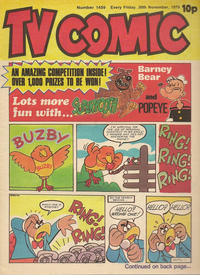 Cover Thumbnail for TV Comic (Polystyle Publications, 1951 series) #1459