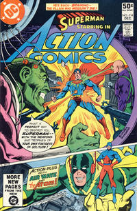 Cover for Action Comics (DC, 1938 series) #514 [Direct]