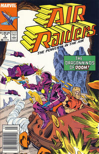 Cover Thumbnail for Air Raiders (Marvel, 1987 series) #3 [Newsstand]