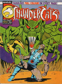 Cover Thumbnail for ThunderCats (Marvel UK, 1987 series) #22