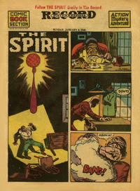 Cover Thumbnail for The Spirit (Register and Tribune Syndicate, 1940 series) #1/3/1943 [Philadelphia Record edition]