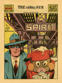 Cover for The Spirit (Register and Tribune Syndicate, 1940 series) #1/10/1943 [Baltimore Sun edition]